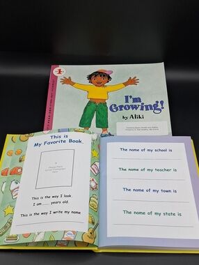 Kids Learning Books- 2 Books About Growing
